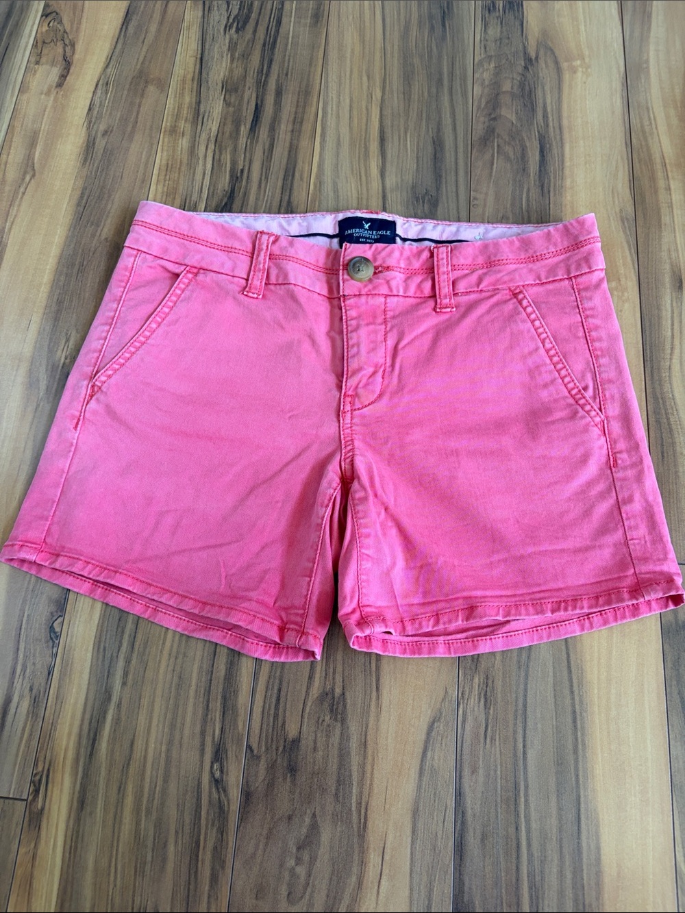 Women's American Eagle Salmon Cotton Stretch Shorts